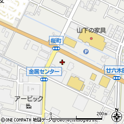 ローソン燕杣木店周辺の地図