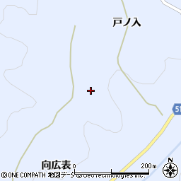 福島県福島市飯野町青木戸ノ入周辺の地図