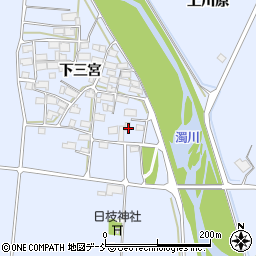 福島県喜多方市上三宮町吉川下三宮2860周辺の地図