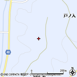 福島県福島市飯野町青木向鴨屋敷周辺の地図