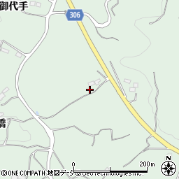 福島県福島市立子山日陰周辺の地図