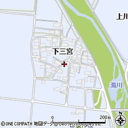福島県喜多方市上三宮町吉川下三宮2881周辺の地図
