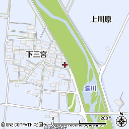 福島県喜多方市上三宮町吉川下三宮2885周辺の地図