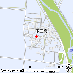 福島県喜多方市上三宮町吉川下三宮2916周辺の地図