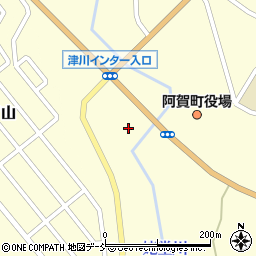 八重電業社津川営業所周辺の地図