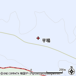 福島県川俣町（伊達郡）羽田（平場）周辺の地図