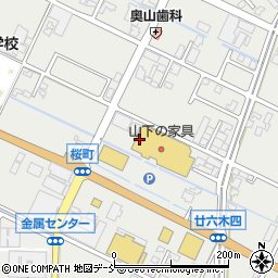 株式会社山下家具店　燕店周辺の地図
