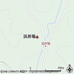 福島県福島市立子山浜井場周辺の地図