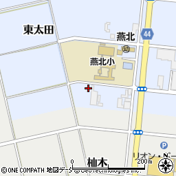新潟県燕市東太田1636周辺の地図