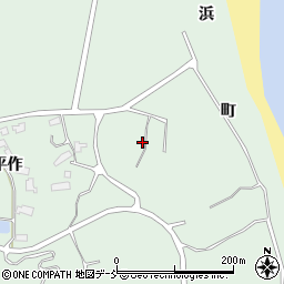 福島県南相馬市鹿島区烏崎寺前周辺の地図