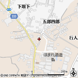 福島県喜多方市松山町村松常盤町2513-3周辺の地図