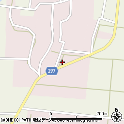 新潟県弥彦村（西蒲原郡）境江周辺の地図