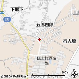 福島県喜多方市松山町村松常盤町2504周辺の地図