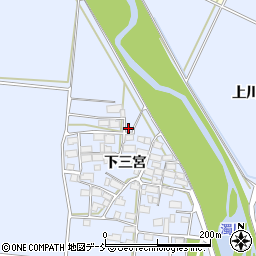福島県喜多方市上三宮町吉川下三宮2905周辺の地図