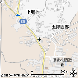 福島県喜多方市松山町村松常盤町2507-5周辺の地図