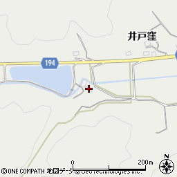 福島県福島市松川町関谷沼平周辺の地図