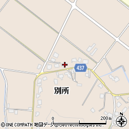 新潟県五泉市別所600周辺の地図