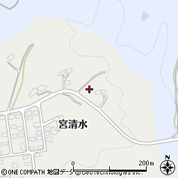 福島県伊達郡川俣町鶴沢十日林周辺の地図
