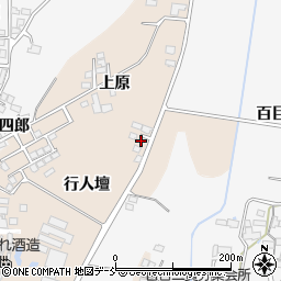 福島県喜多方市松山町村松行人壇2354周辺の地図