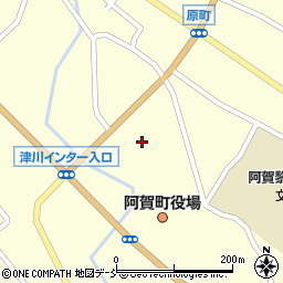 かわちや株式会社津川店周辺の地図