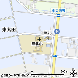 新潟県燕市東太田1680周辺の地図