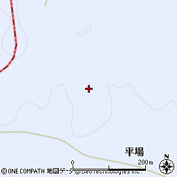 福島県川俣町（伊達郡）羽田（竹ノ花）周辺の地図