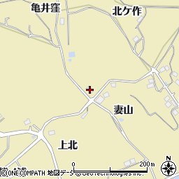 福島県福島市松川町金沢妻山11周辺の地図