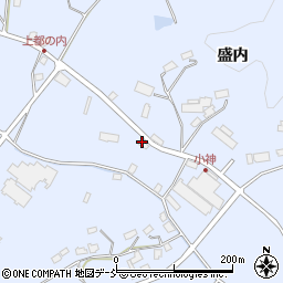 福島県伊達郡川俣町小神壱貫田3周辺の地図