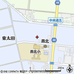 新潟県燕市東太田1743周辺の地図