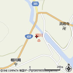 福島県喜多方市山都町相川（孫惣屋敷）周辺の地図