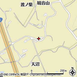 福島県福島市松川町金沢観音山19周辺の地図