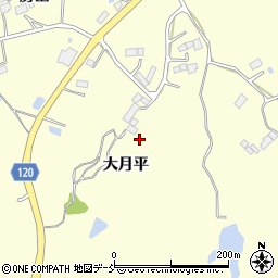 福島県南相馬市鹿島区塩崎大月平周辺の地図
