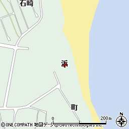 福島県南相馬市鹿島区烏崎浜周辺の地図