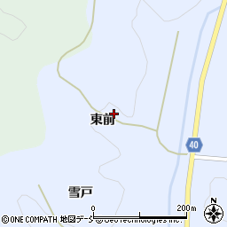 福島県福島市飯野町青木東前45周辺の地図
