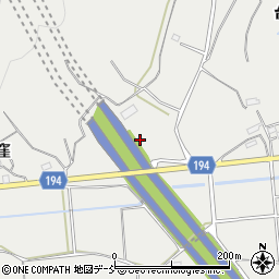 福島県福島市松川町関谷日向周辺の地図
