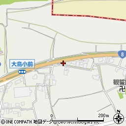西沢農園売店周辺の地図