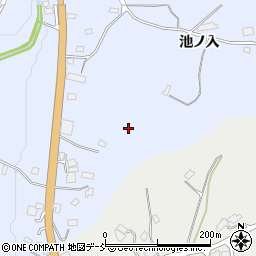 福島県川俣町（伊達郡）羽田（椚山）周辺の地図