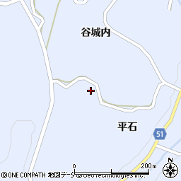 福島県福島市飯野町青木下箱屋周辺の地図