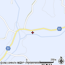 福島県福島市飯野町青木東栄寺周辺の地図