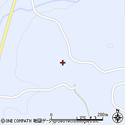 福島県福島市飯野町青木水内周辺の地図
