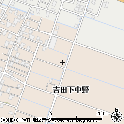 新潟県燕市吉田下中野周辺の地図