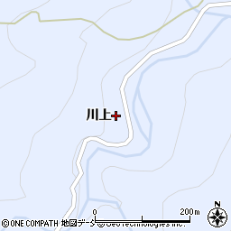 川上温泉・福島市奥つちゆ周辺の地図