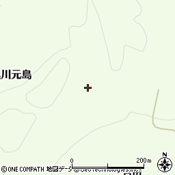 福島県耶麻郡西会津町奥川大字元島小松原周辺の地図