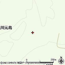 福島県西会津町（耶麻郡）奥川大字元島（小松原）周辺の地図