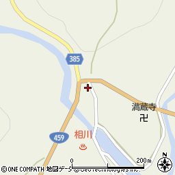 福島県喜多方市山都町相川松坂甲周辺の地図