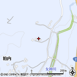福島県伊達郡川俣町羽田黒内周辺の地図