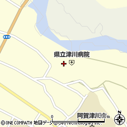 新潟県立津川病院周辺の地図