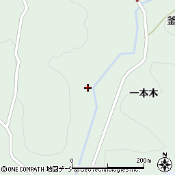 福島県福島市立子山一本木90周辺の地図