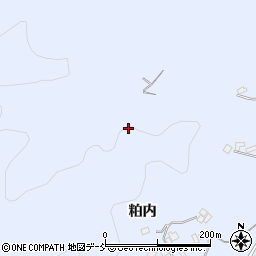 福島県伊達郡川俣町羽田馬口石周辺の地図