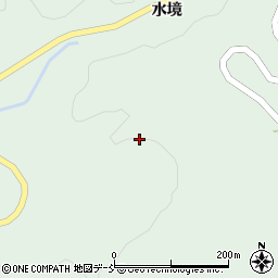 福島県伊達郡川俣町飯坂椚林周辺の地図